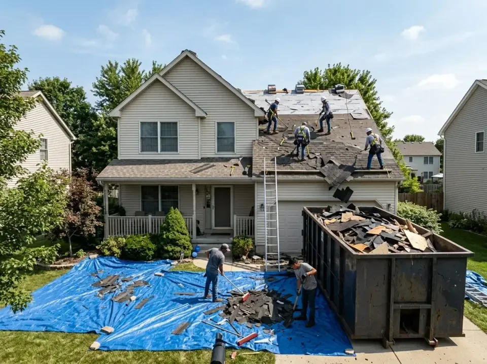 roof-replacement-debris-remova-004 — frequently asked questions, Cheapest Dumpster Rentals in Stone Park, IL